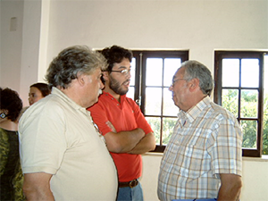 Henrique Tigo - Com o Presidente da CM de Góis António Girão