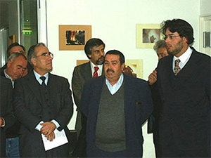 Henrique Tigo - Com o Presidente da JF da Pontinha e com o Presidente da CM de Odivelas