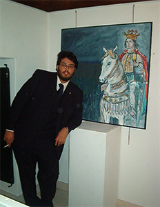 Henrique Tigo - Na Galeria do Castelo de Ourém (Fátima)