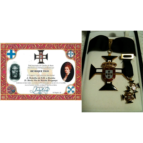 Medalha de Mérito de S.M. Rainha D. Maria Pia de Savoia de Bragança