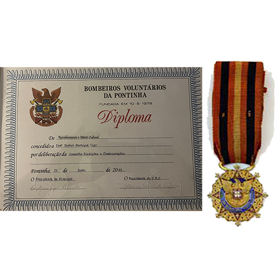 Medalha de Mérito Cultural dos Bombeiros Voluntários da Pontinha
